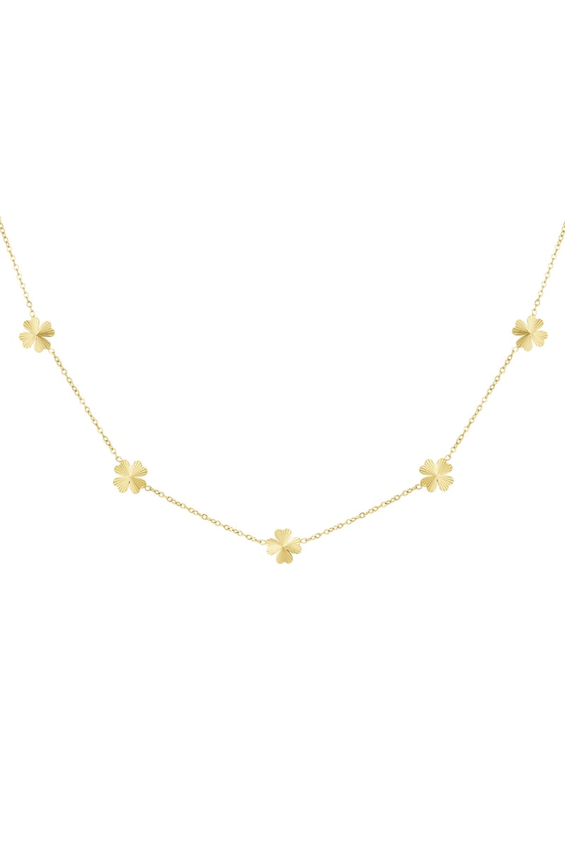 leafy luck necklace