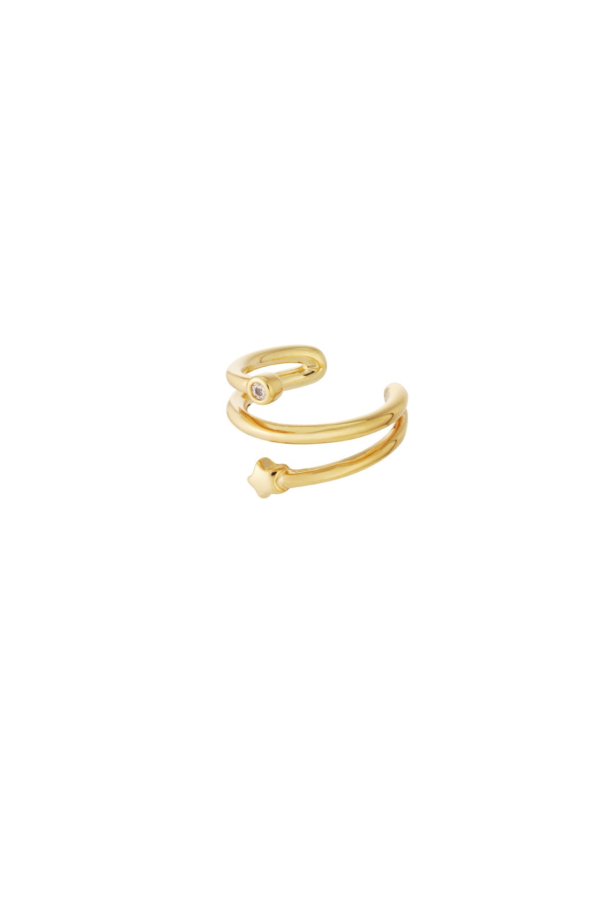 Copper Ear Cuffs Geometric Casual Daily