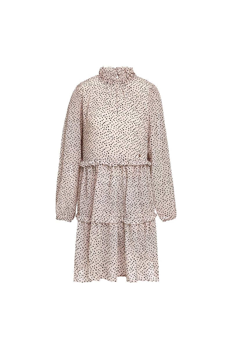 Ruffle Layered Dress Green S