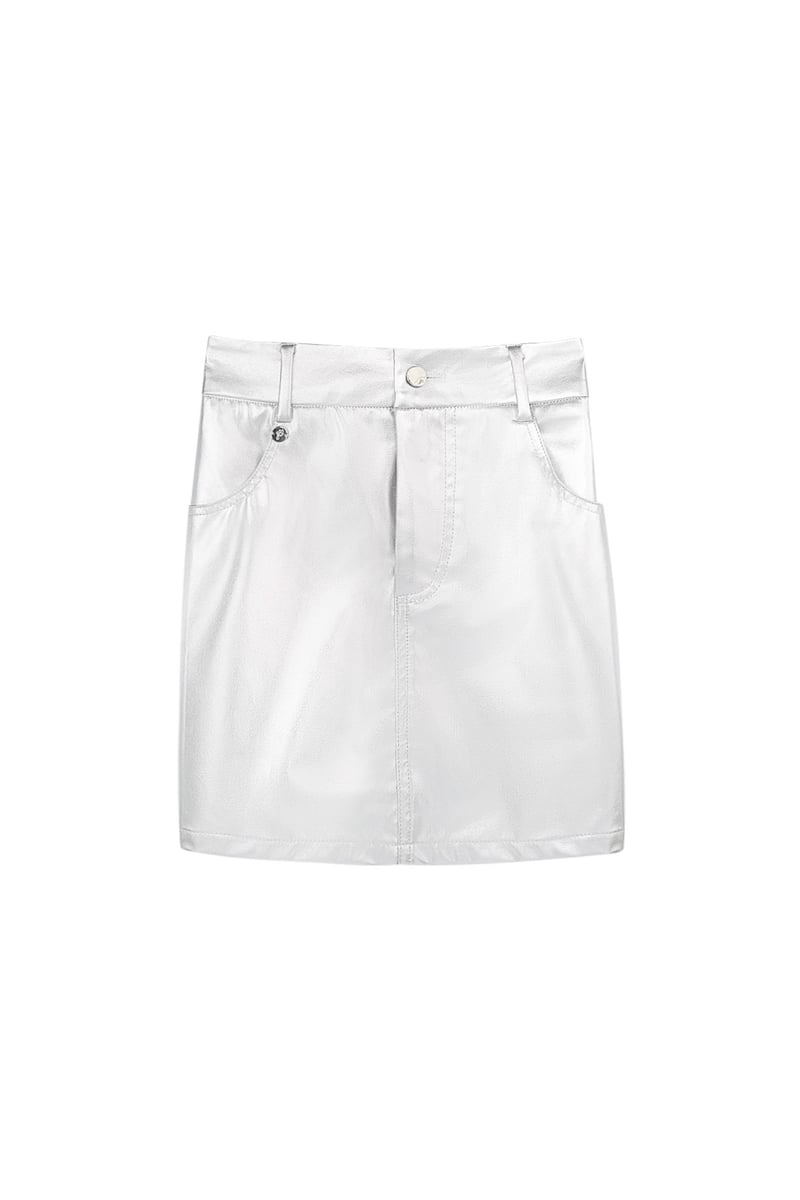 Metallic skirt