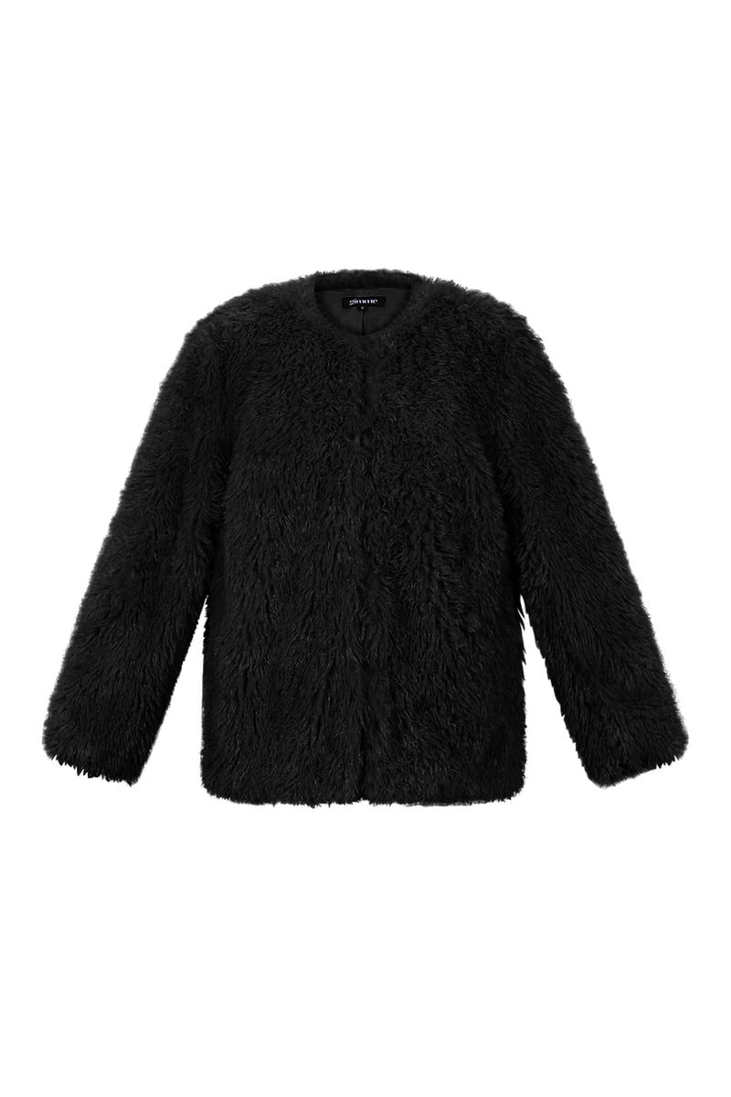 Soft fluffy coat