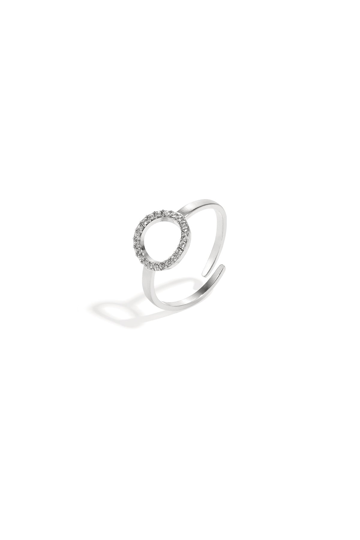 Stainless Steel Minimalist Circle Ring