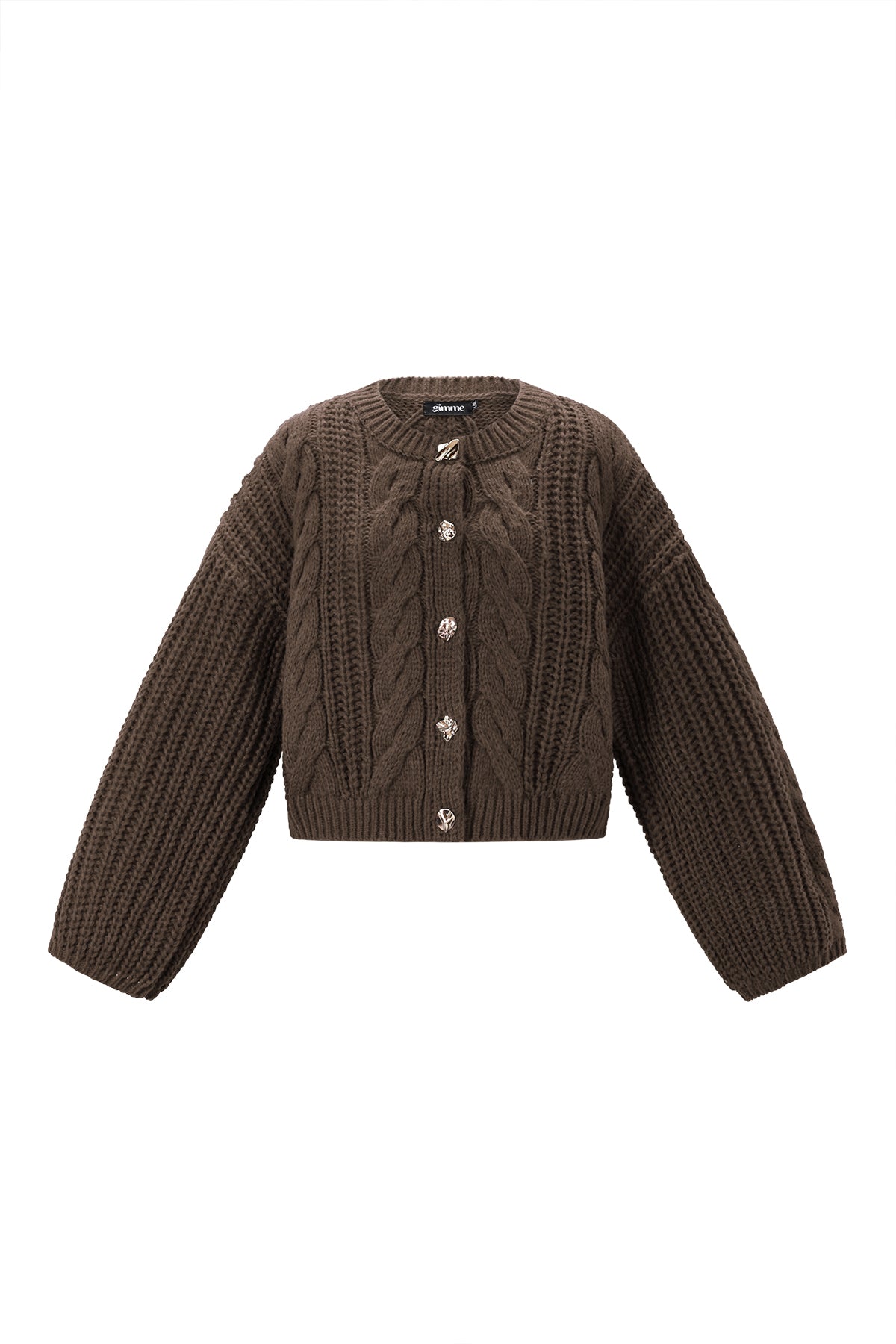Knitted Polyester Cardigan