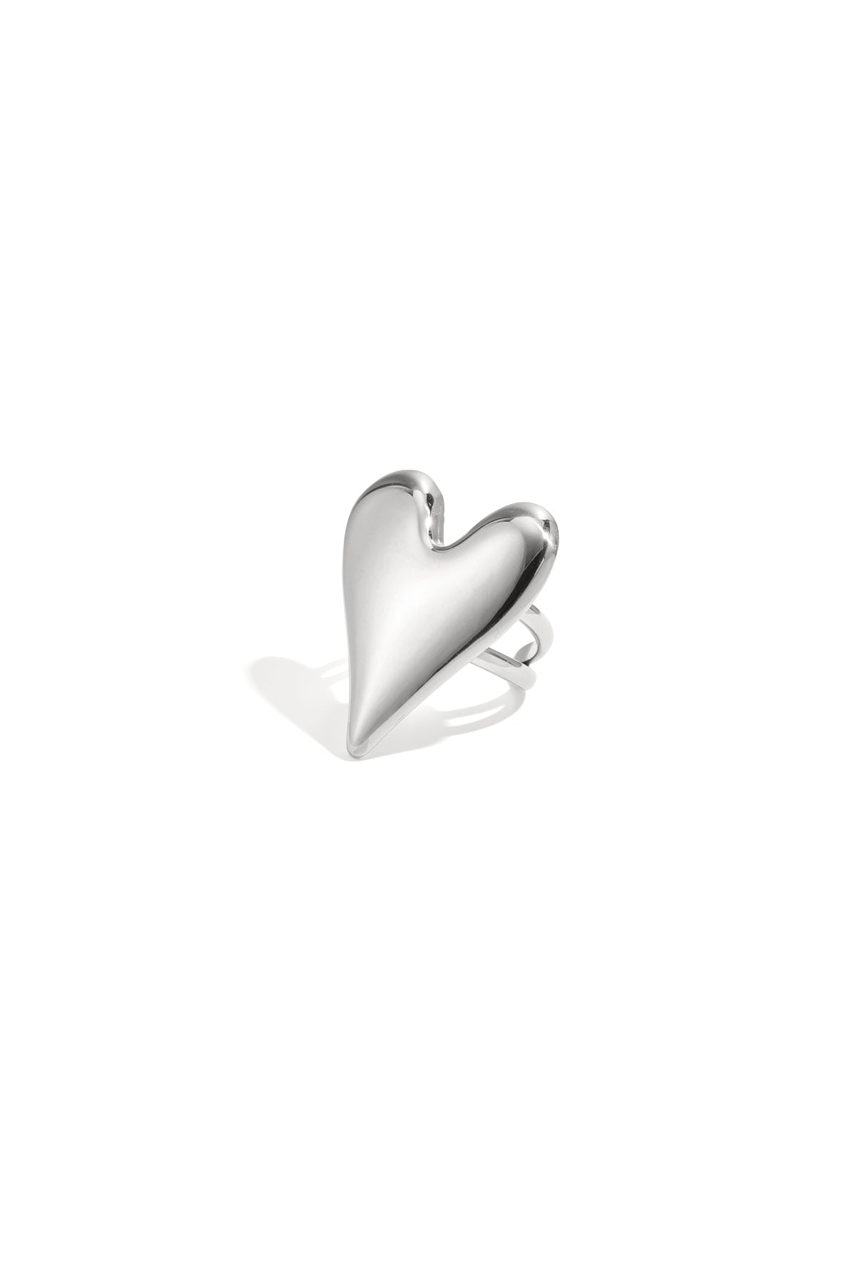 Large Heart Statement Ring