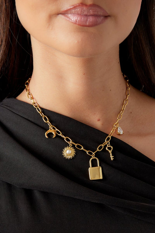 key to my heart necklace