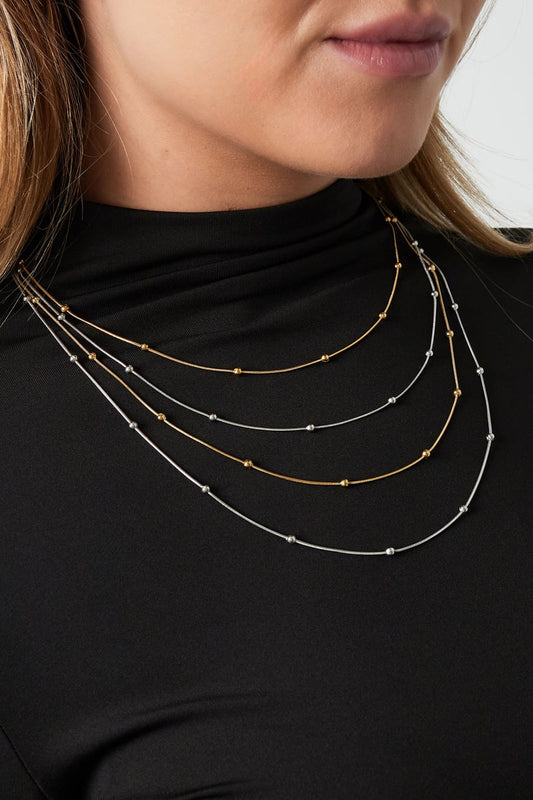 dotty layers necklace