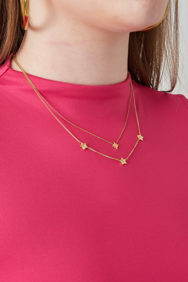 Starry sky necklace