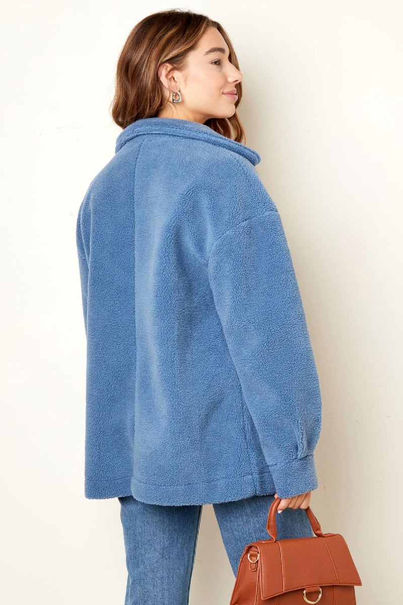Teddy coat - Black S