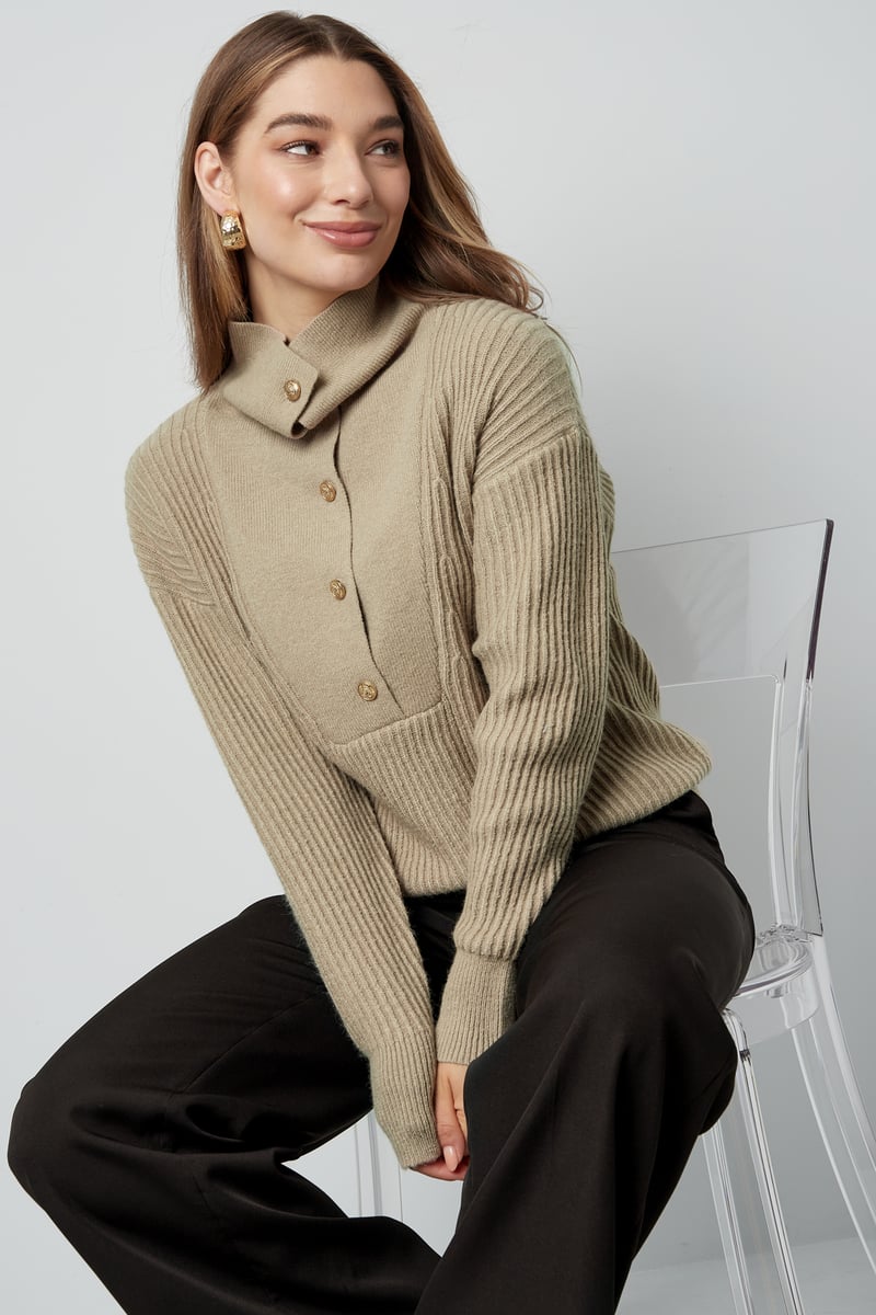 Easy Wear sweater - camel