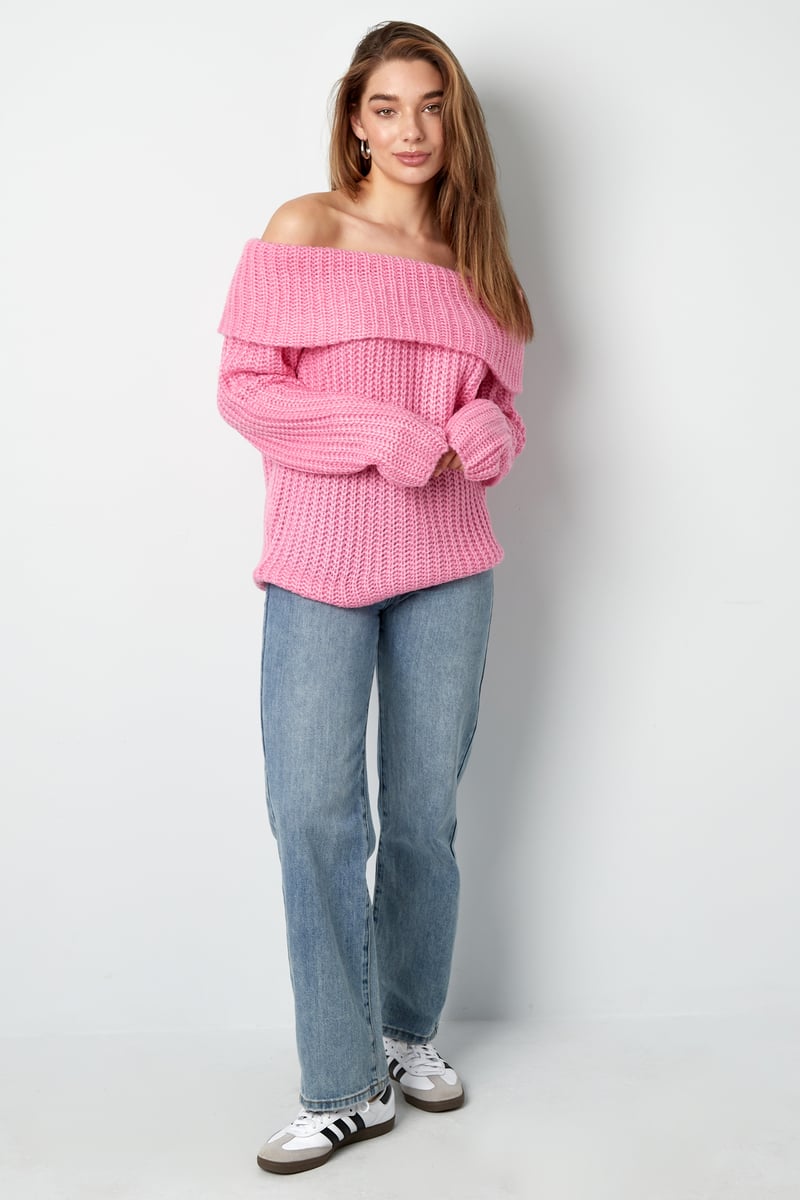 Off-the-shoulder Sweater