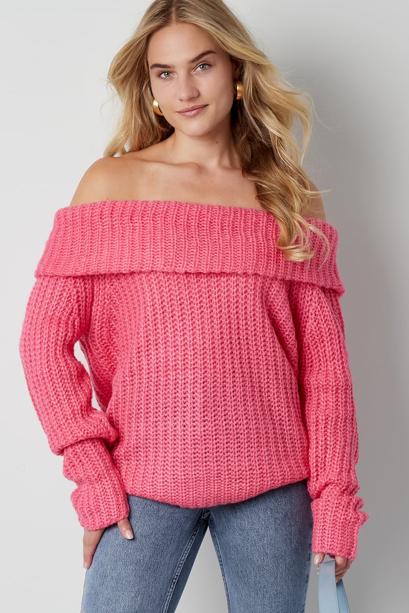 Off-the-shoulder Sweater