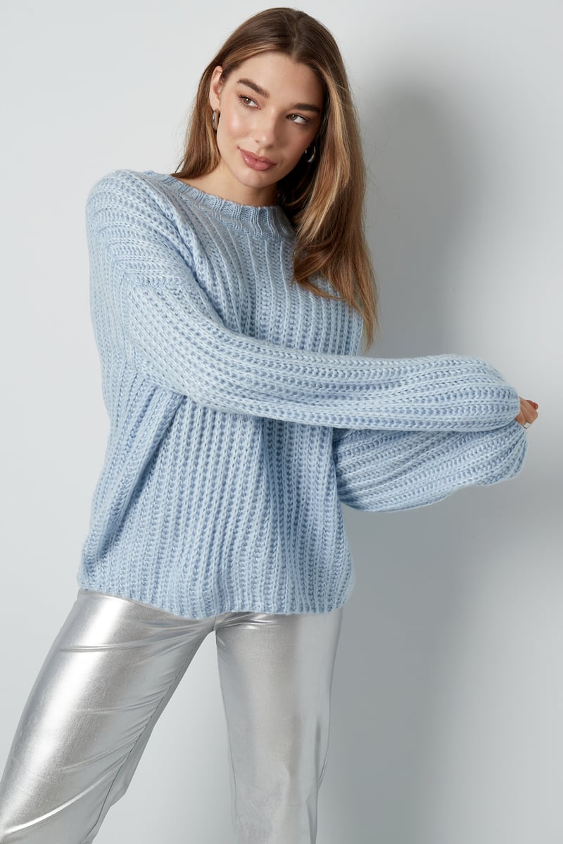 Everyday Classic sweater - blue