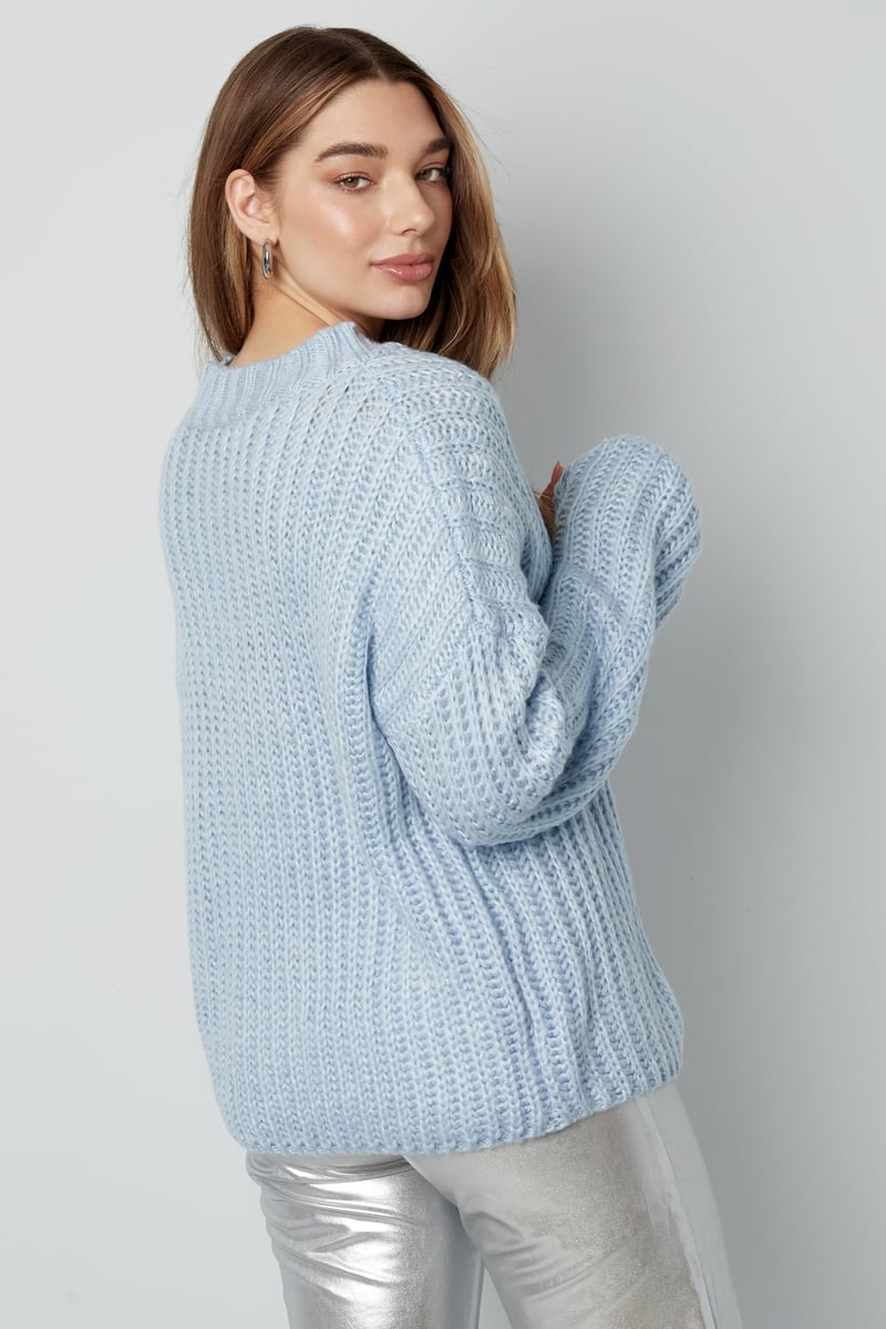 Everyday Classic sweater - blue