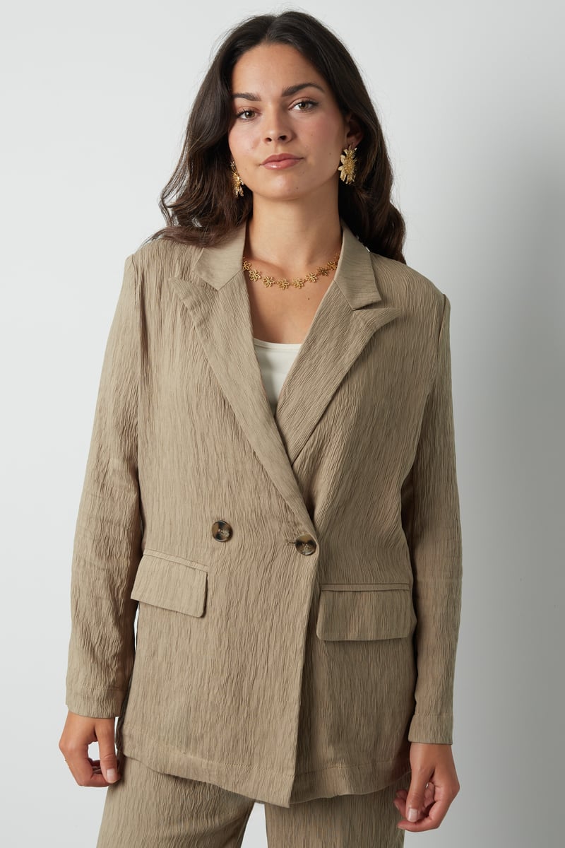 Chic Comfort blazer - black