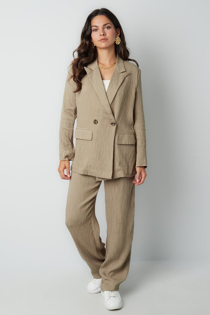Chic Comfort blazer - black