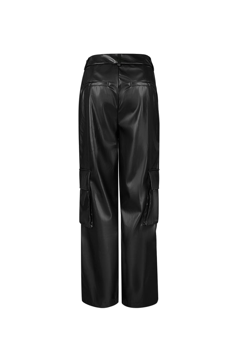 Trendy cargo pants - Black