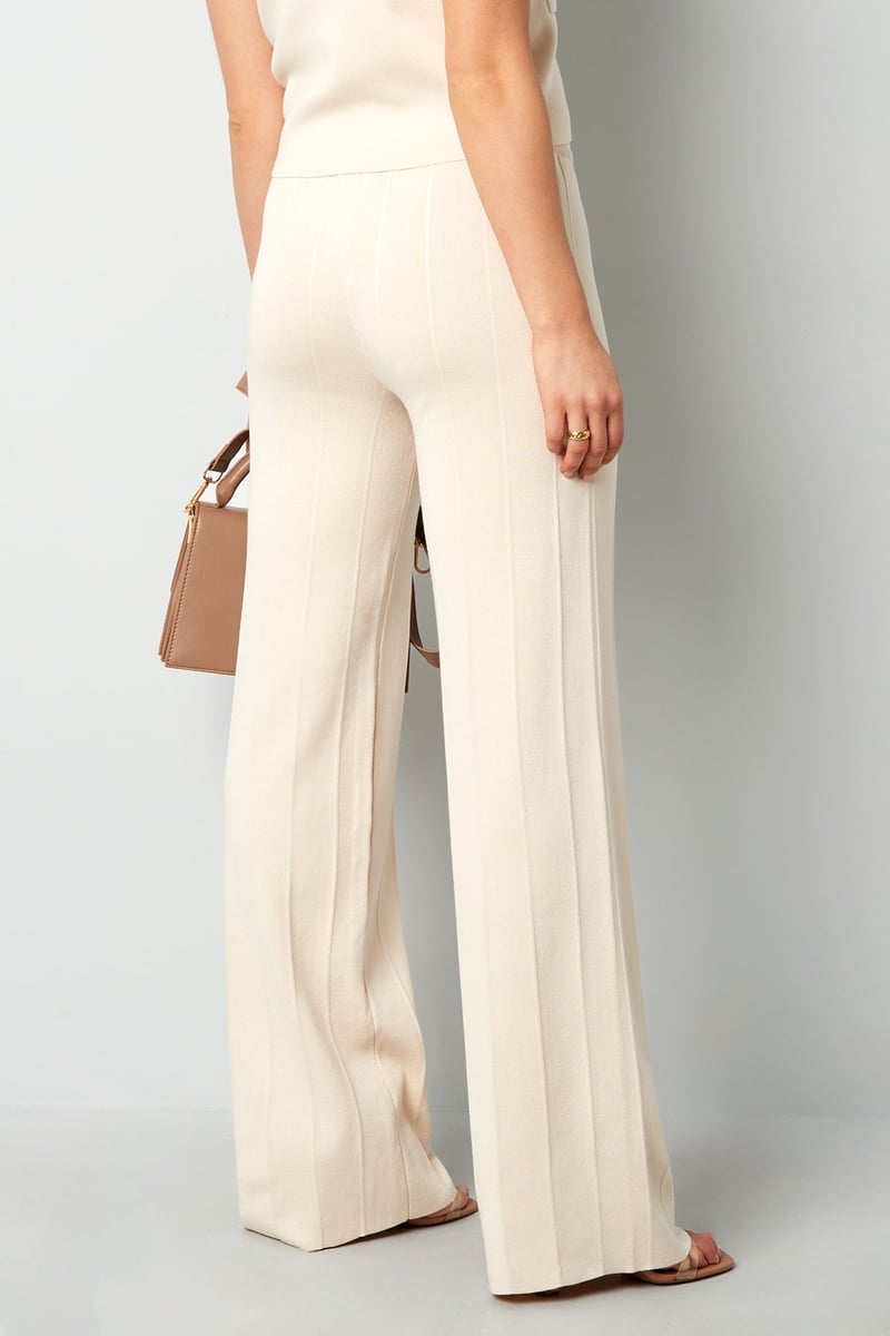 Comfy knitted pants - Black