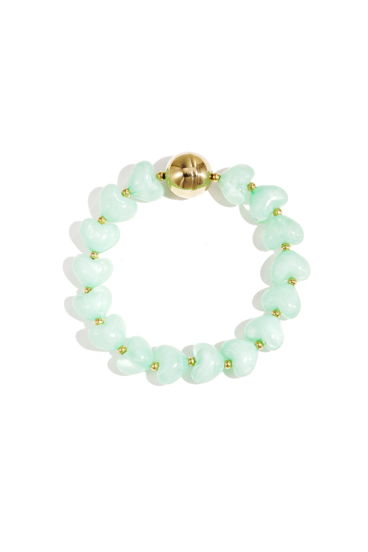 Heart Shaped Statement Bracelet