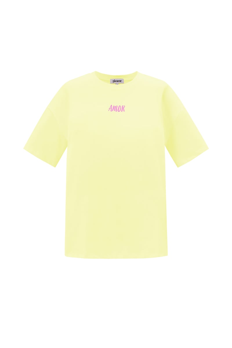 Amor por el mar oversized tee