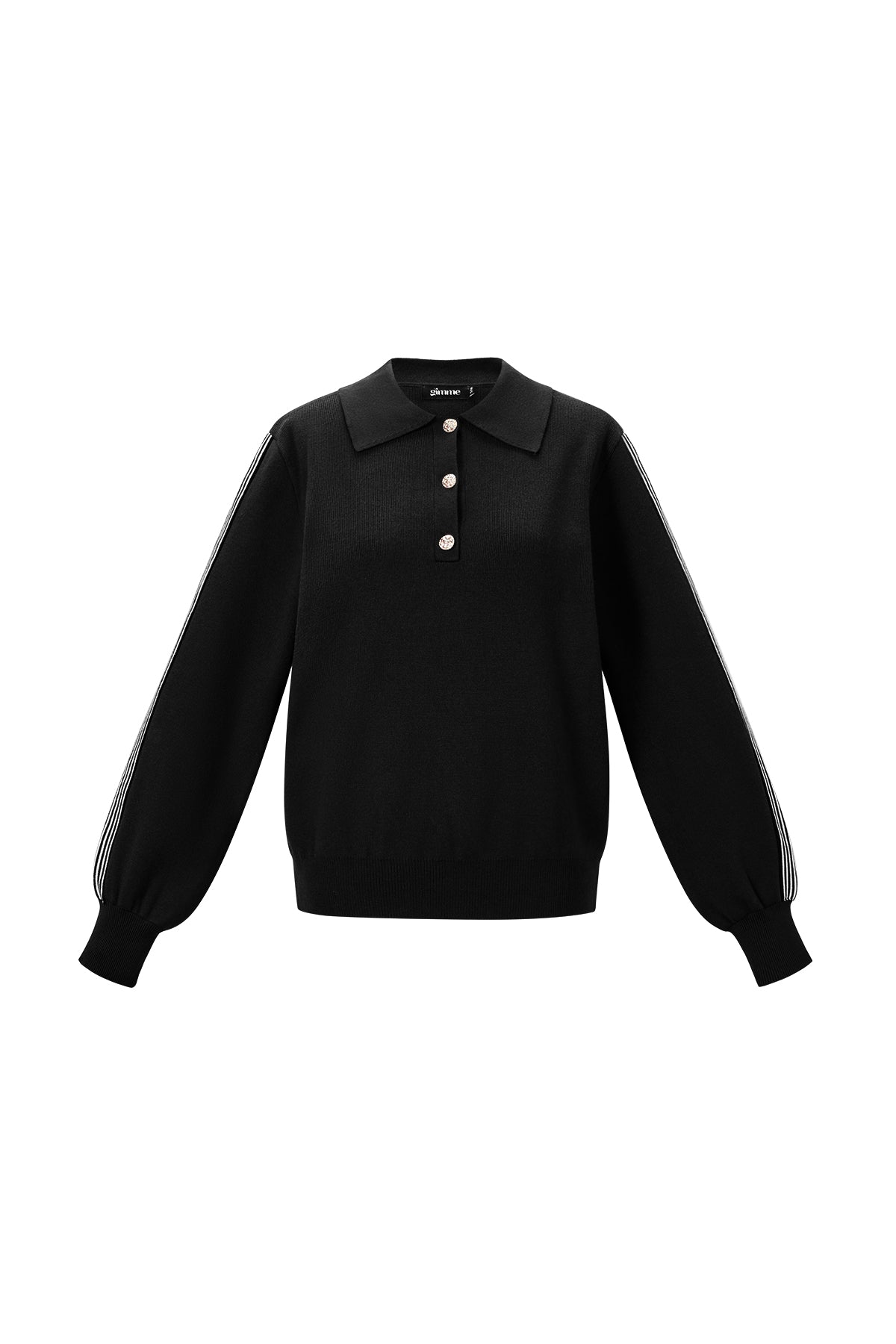 Sporty Knitted Sweater
