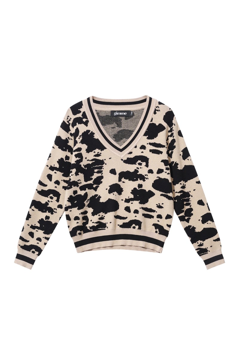 Leopard Print Sweater