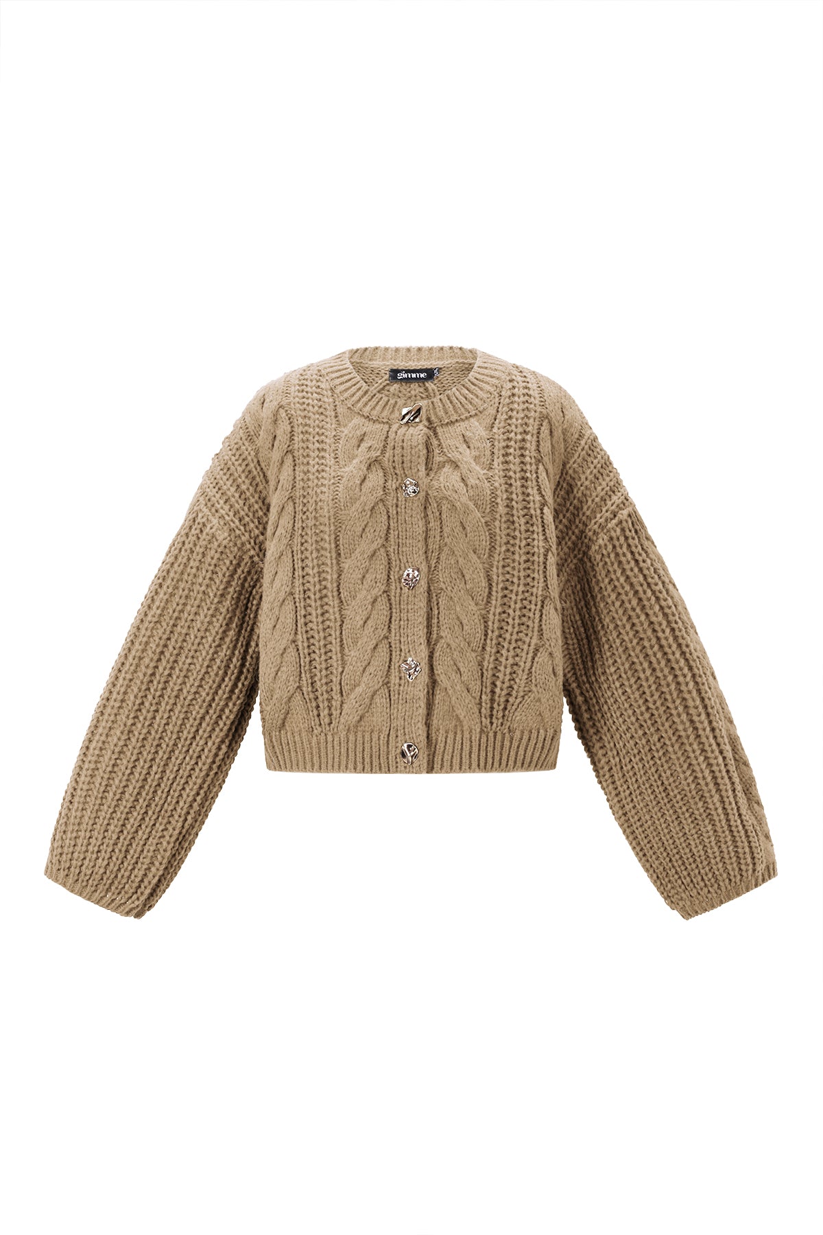 Knitted Polyester Cardigan