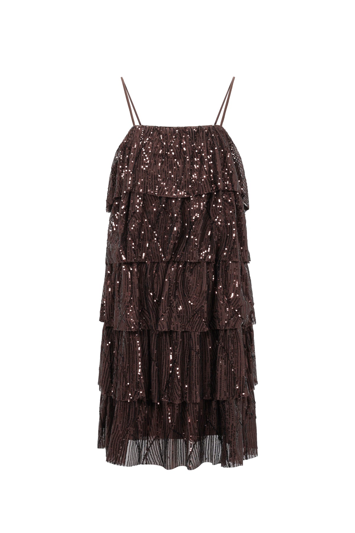 Elegant Mini Dress with Sequins