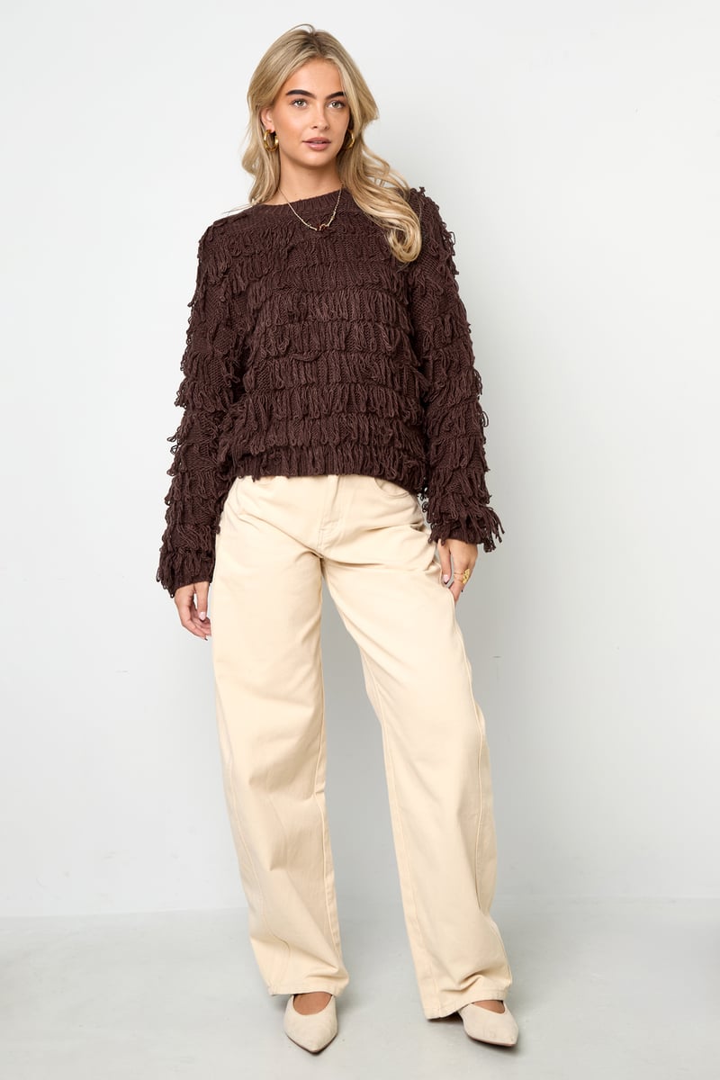 Fringe Knit Sweater