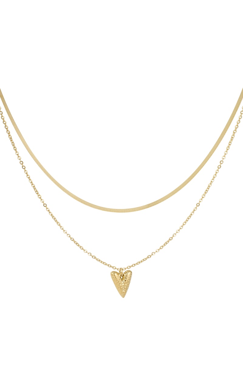 heartfelt layers necklace