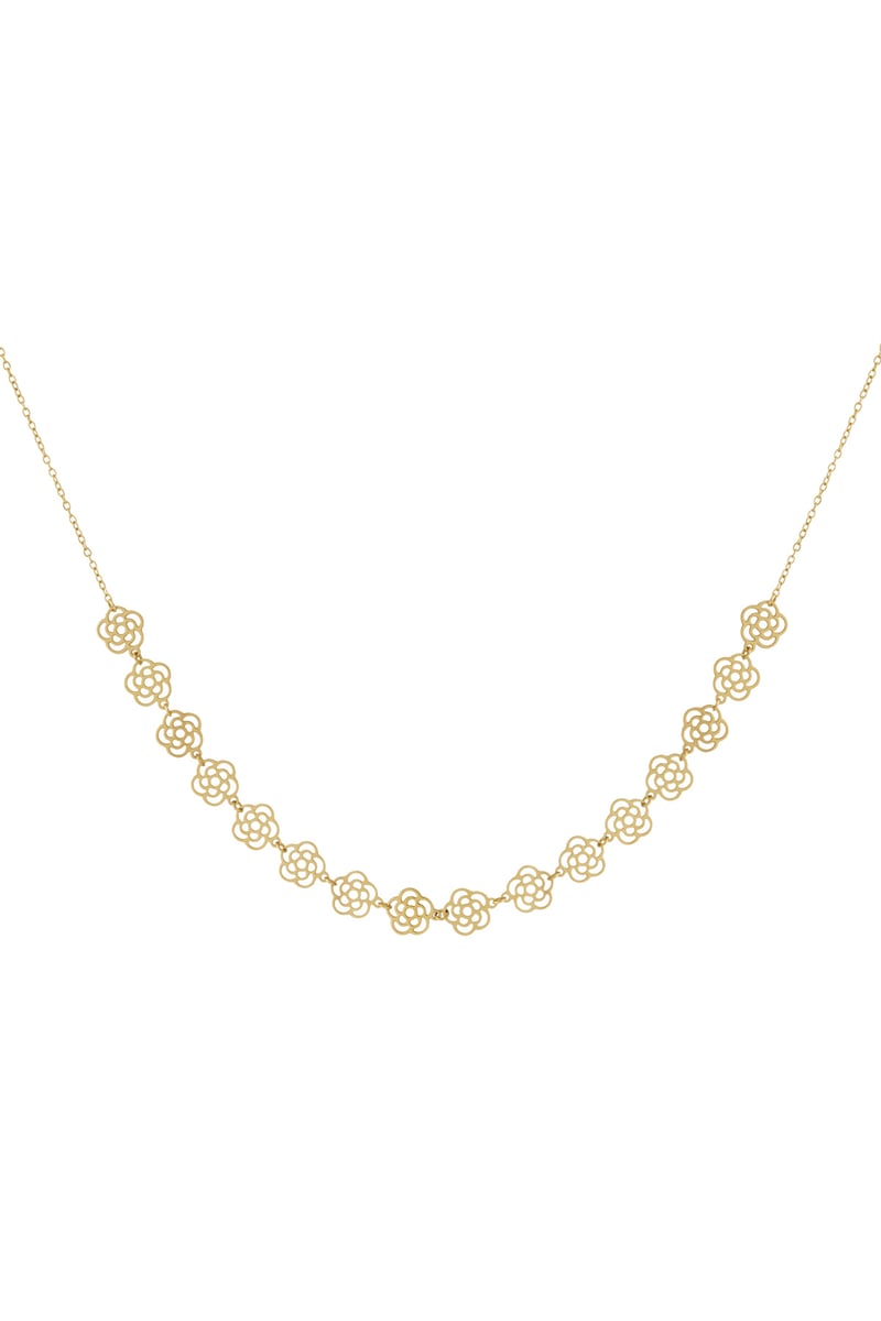 Flower love Necklace