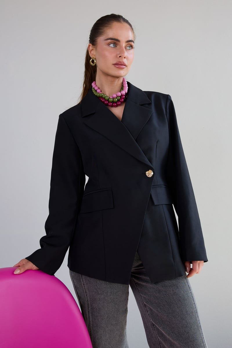 Crossed blazer