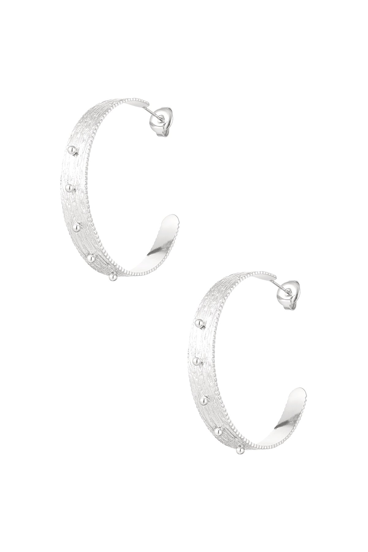 earrings moon studs