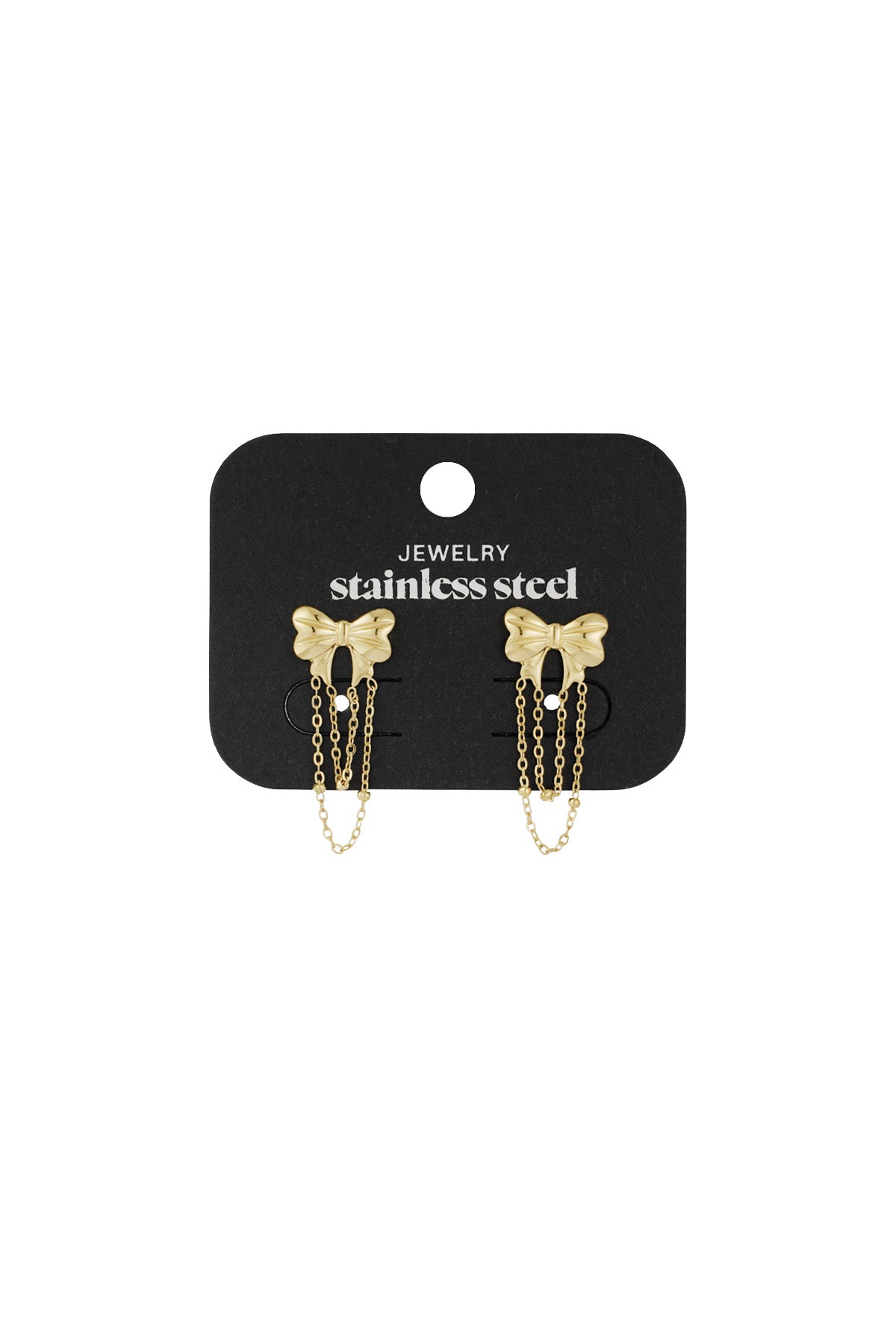playful bow earrings