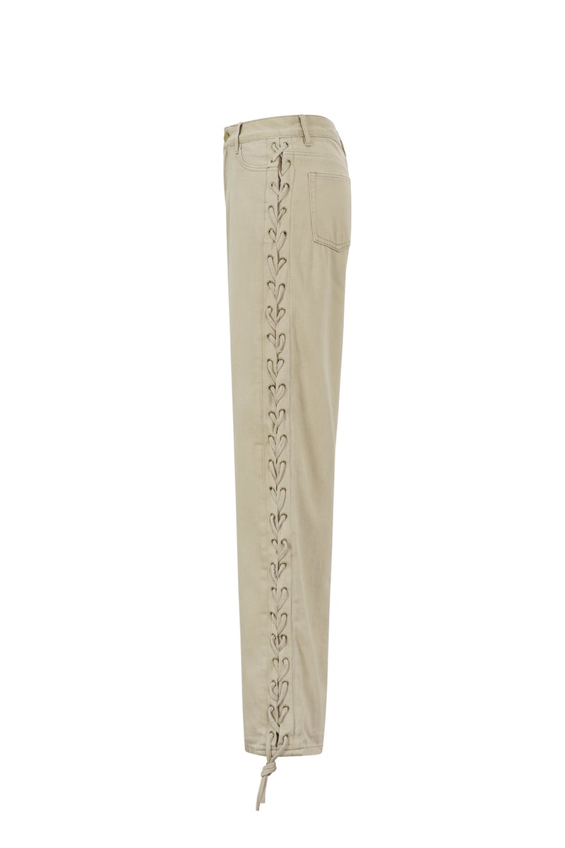 Laced Up Jeans