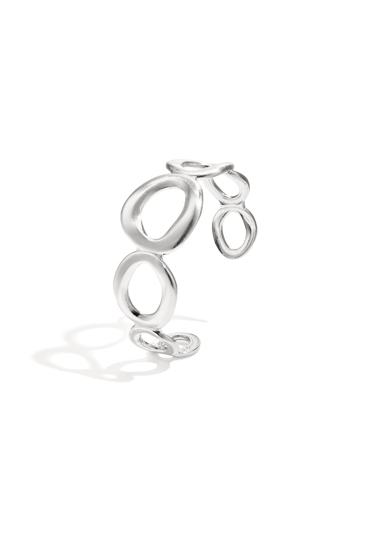 Stainless Steel Circles Bangle