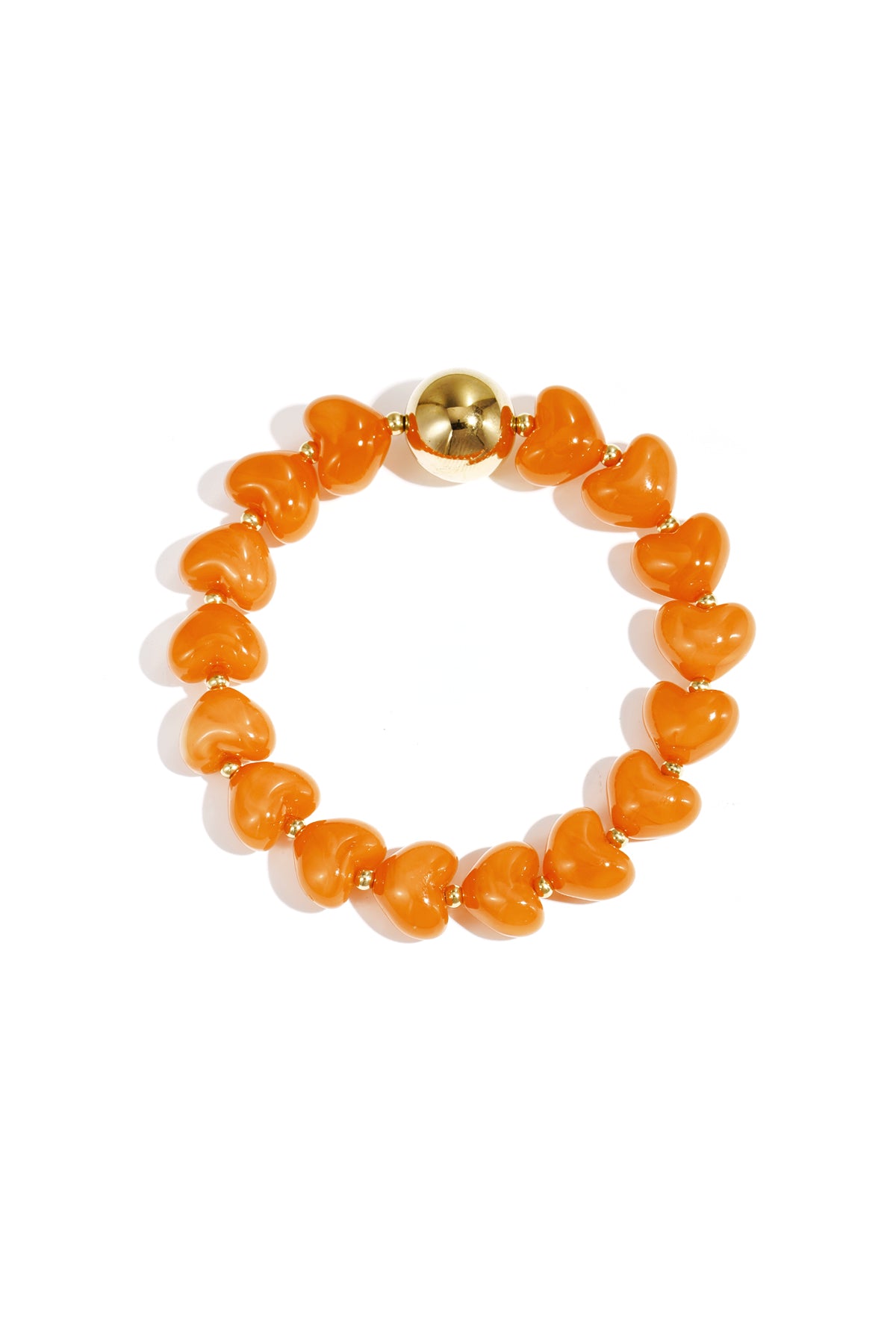 Heart Shaped Statement Bracelet