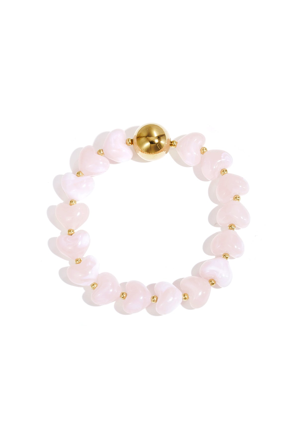 Heart Shaped Statement Bracelet