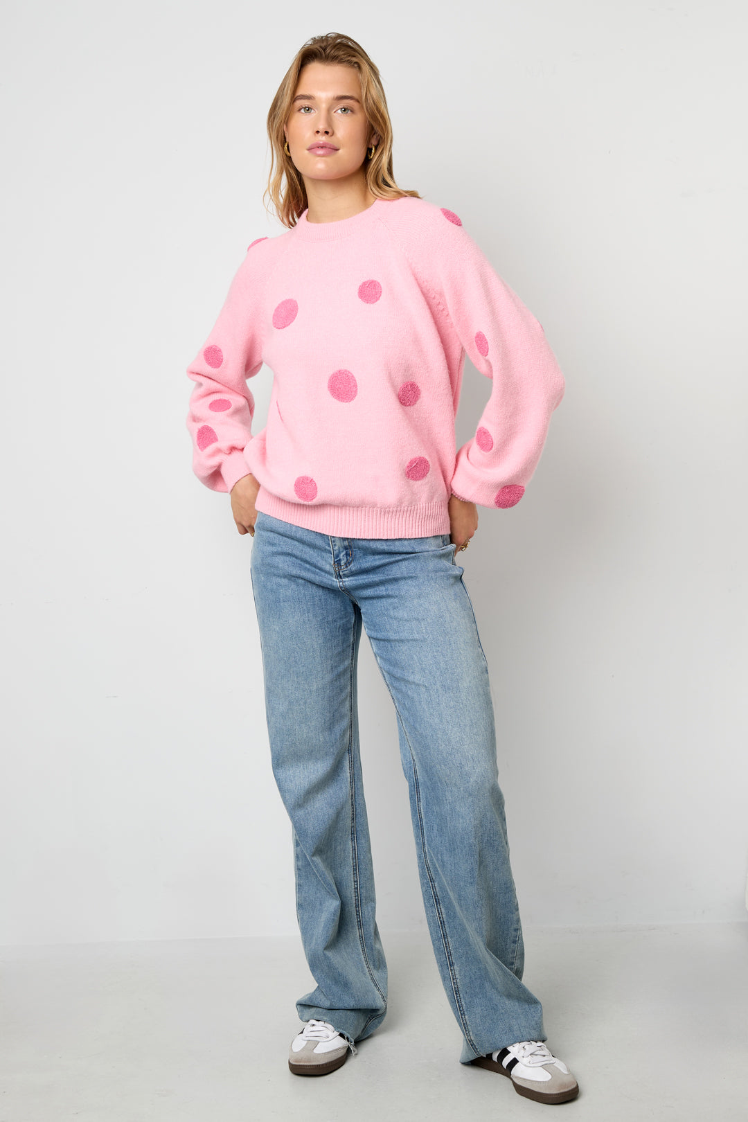 Casual Polka Dots Sweater