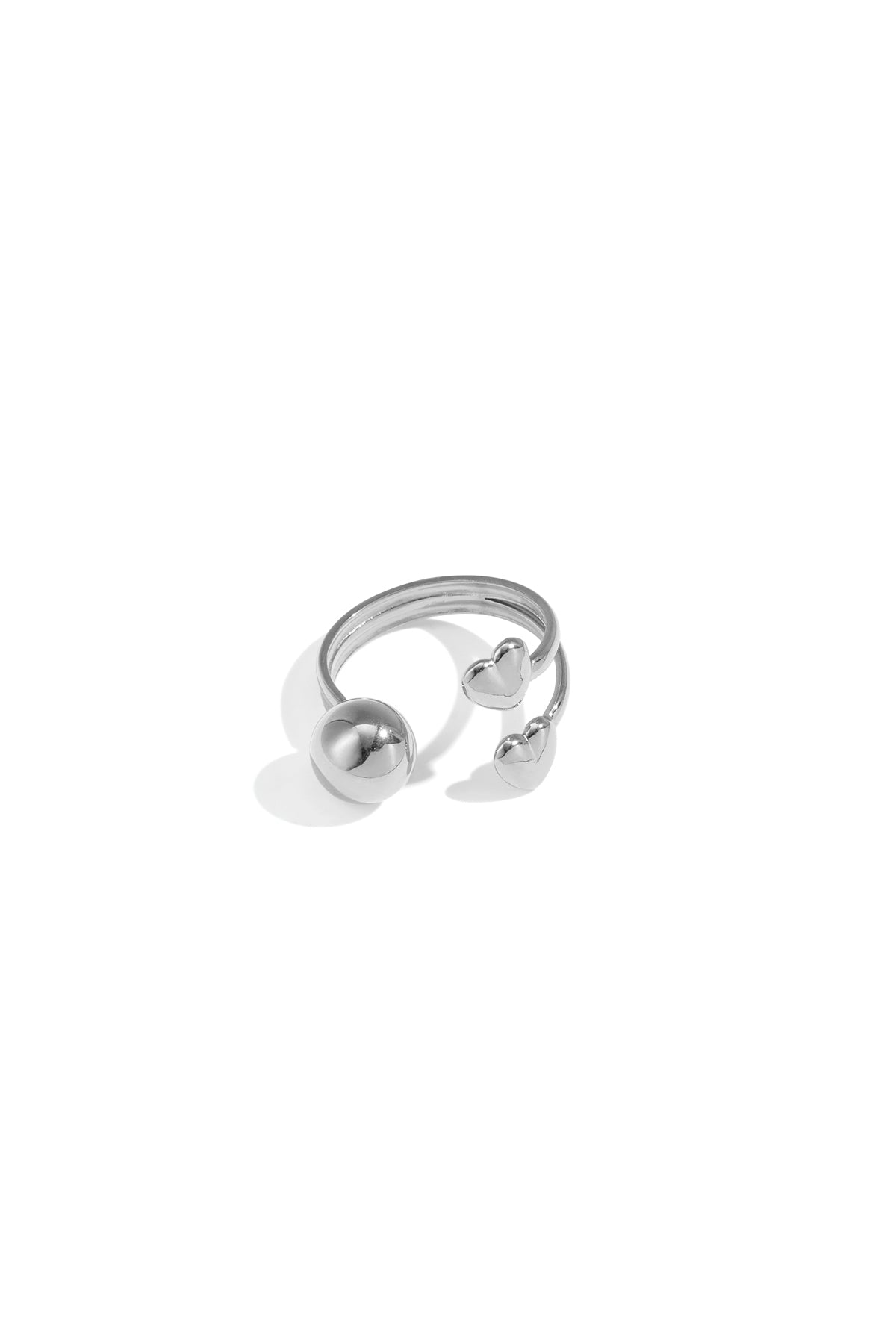 Stainless Steel Minimalist Heart Ring