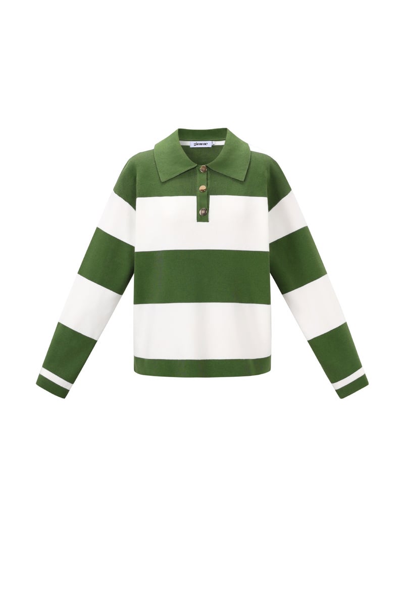Knit sweaters Stripes Casual Fall/Winter