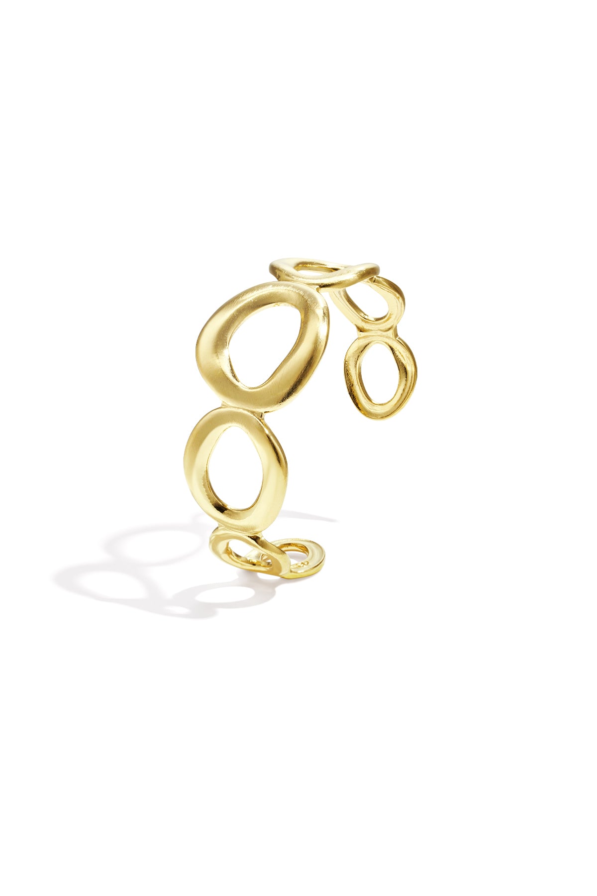 Stainless Steel Circles Bangle