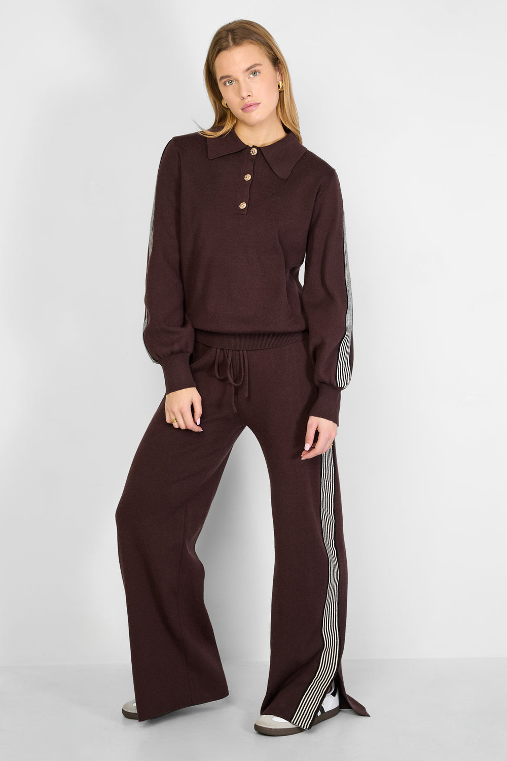 Sporty Straight Trousers