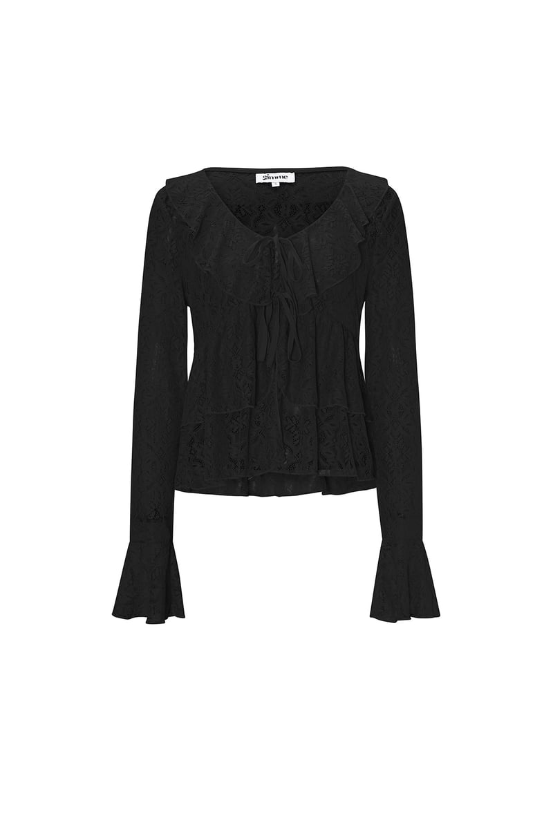 Lace Ruffle Top