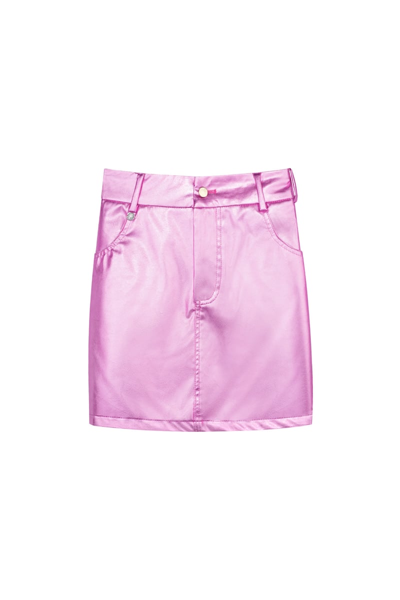 Metallic skirt