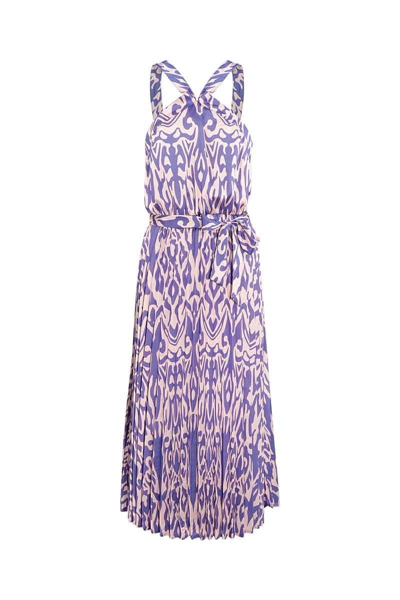 Dress tropical vibes - fuchsia