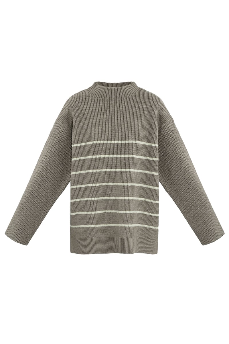 Basic Bliss sweater - orange pink
