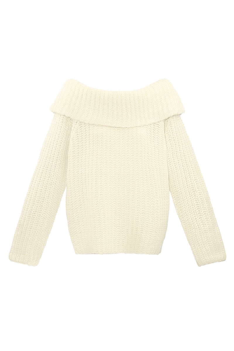 Off-the-shoulder Sweater