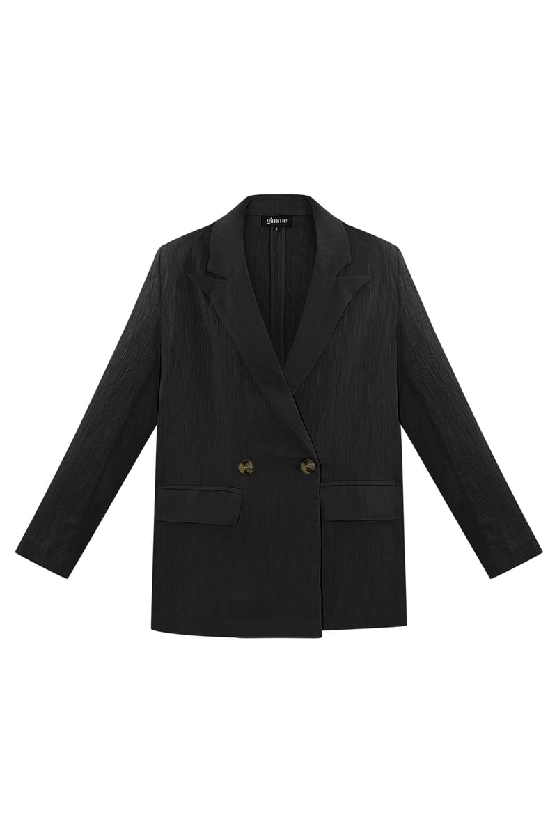 Chic Comfort blazer - black