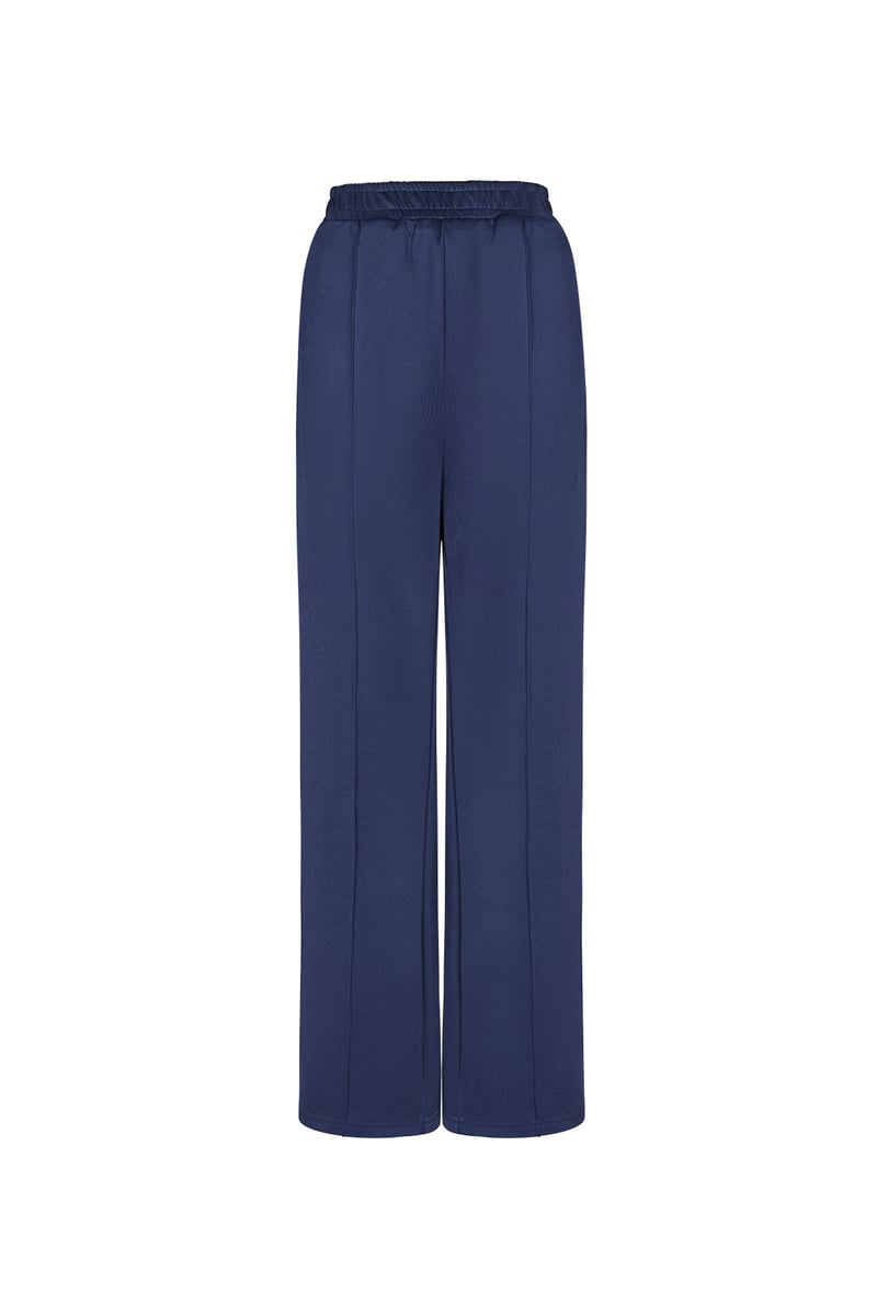 Pants with hearts on the side - red