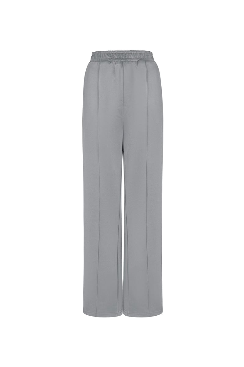Pants with hearts on the side - red